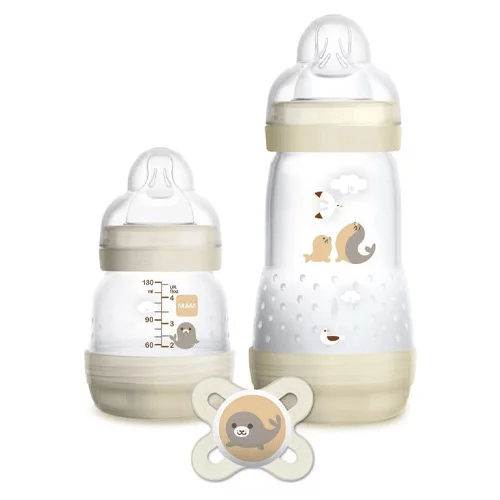 Coppia biberon mam+ciuccio