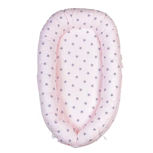 Riduttore culla pois rosa