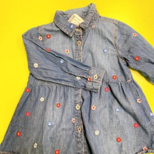 Vestito jeans Fiori