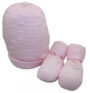 Cappello con calzine neonato rosa