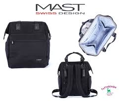 Zaino Da Passeggino Mast Nero