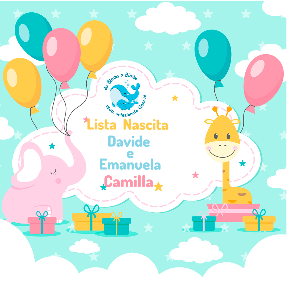 Lista Nascita Gaggero Davide e Baudinelli Emanuela